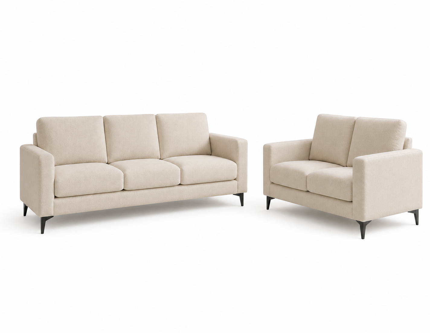 Amber Luxe 3+2 Seater Sofa Set view 2